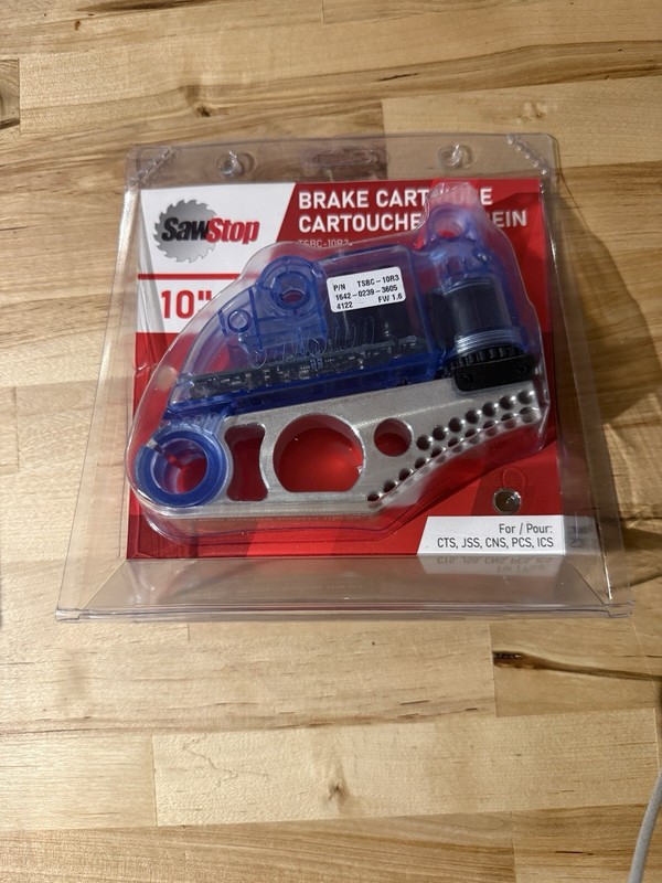 SawStop 10" Brake Cartridge TSB-10R3. Brand New In Package.