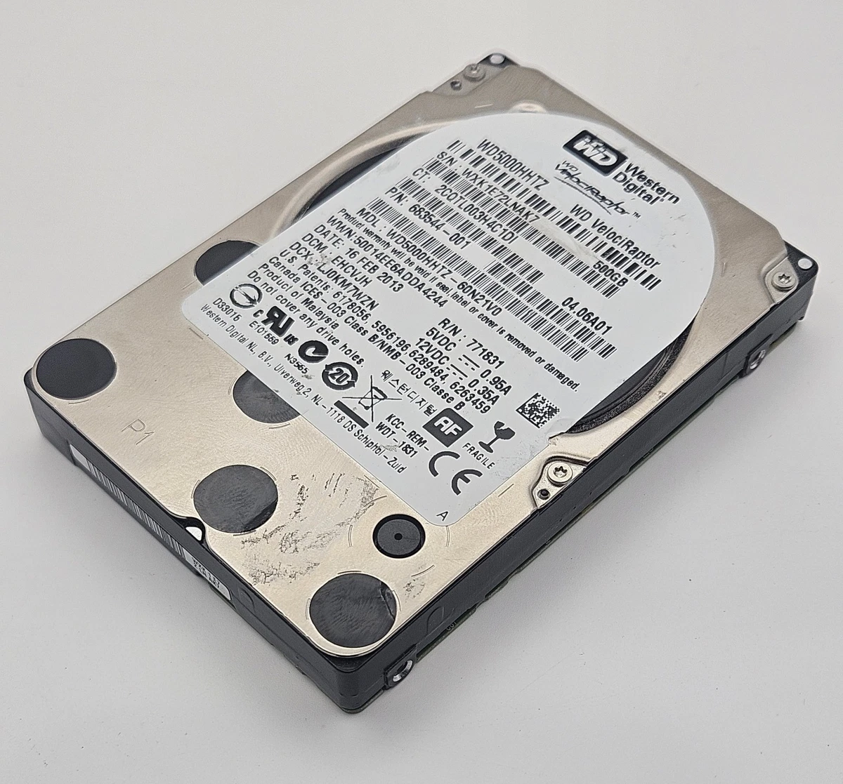 Western Digital 500GB Computer Internal Hard Disk Drives for sale