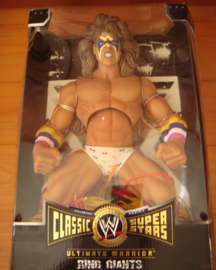 WWE Jakks Collector Series 1 Ring Giants Ultimate Warrior 14