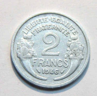2 francs Morlon 1946 - Photo 1/2