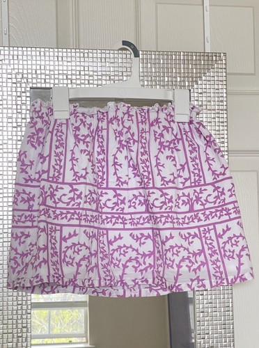 Crazy8 Girls Skirt Size 7-8 floral leaves ornament Cotton Layered - Picture 2 of 9