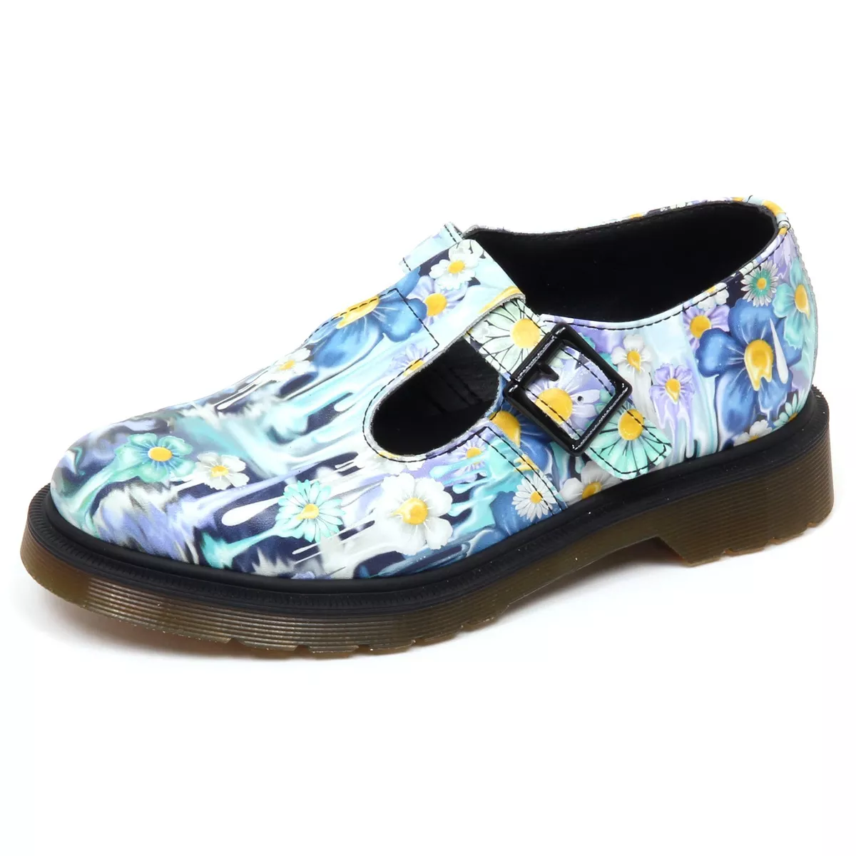 F1580 NO BOX scarpa donna DR. MARTENS scarpe flower shoe woman