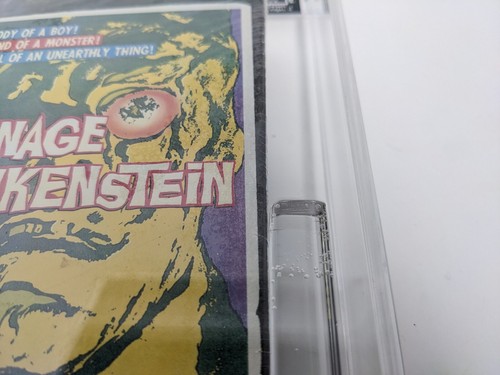 Graded VHS Teenage Frankenstein Cult Horror IGS 1991 Sealed 1957 Box 8 Seal 6.5 - Picture 20 of 24