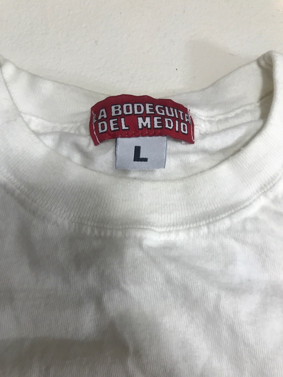 Chemise 'La Bodeguita Del Medio Cuba' Homme - Taille L, Blanc - Occasion Très Bon état