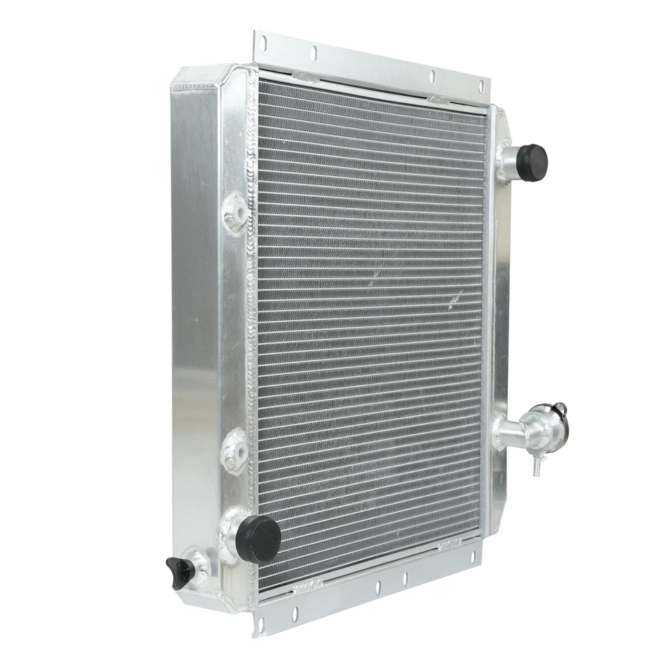 Aluminum Radiator 3 Row For 1958-84 Toyota Land Cruiser FJ40 FJ45 Series L6 AT Foto 4 de 4