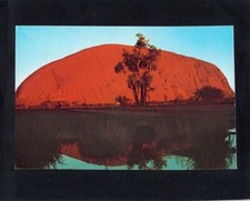 I1350 Transport Aircraft Qantas Ayers Rock Uluru postcard