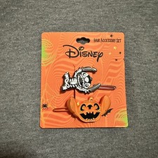 Disney Halloween Stitch Hair Snap Clips 2pc Set