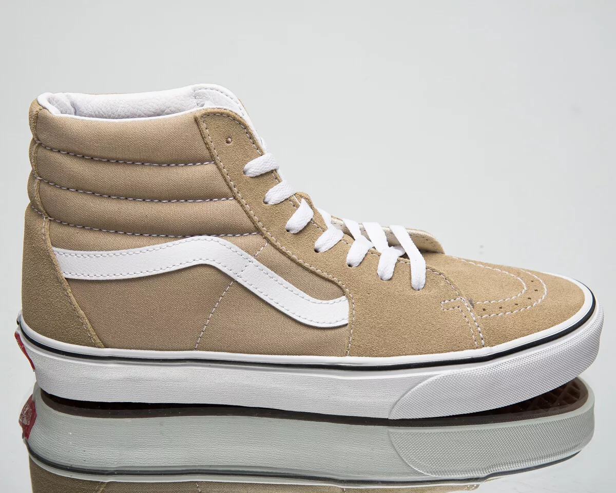 VANS Sk8-Hi Hombre Mujer Blanco Atlético Zapatillas eBay