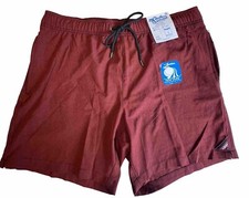 Mr. Swim Tonal Swim Short, Trunks Maroon, Men's NWT Size XL