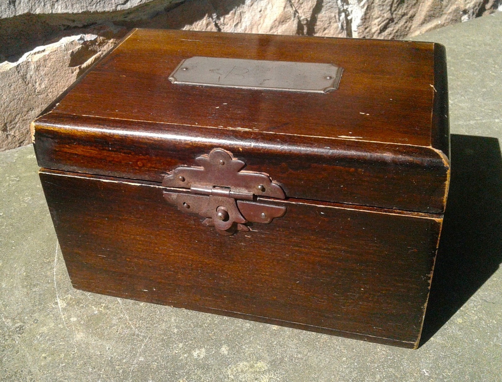 Antique Wooden Tin Lined Tobacco Box Humidor Tea Caddy Chest Stash Box 1900s eBay