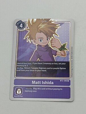 Digimon TCG Einzelkarte matt Ishida NM