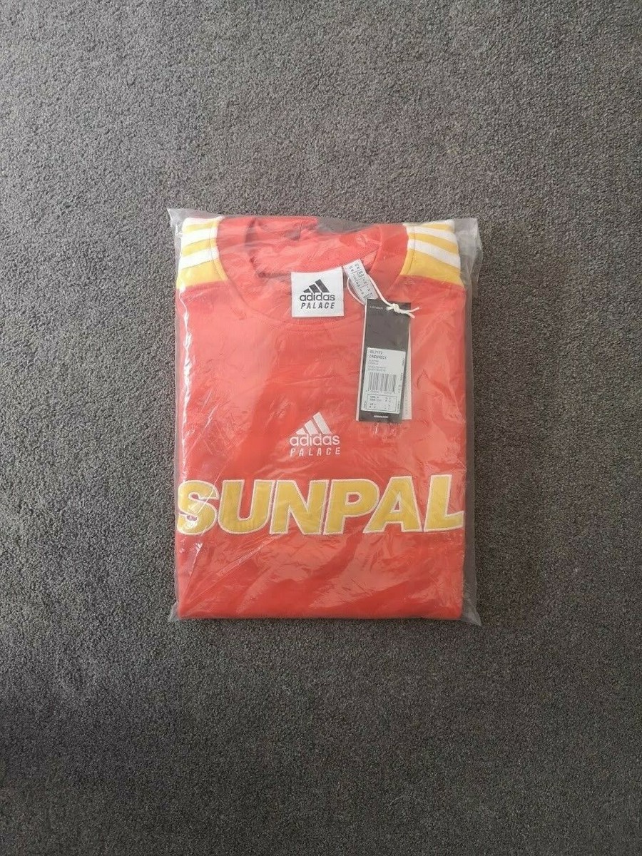 palace adidas crewneck