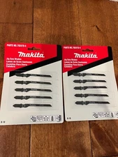 Makita HSS Jig Saw Blades 3" 14TPI T-Shank. 792470-4  B-18 ( 10 Pcs ) Japan made