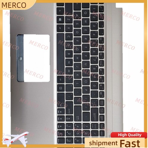 For Asus X540N/X540NV/X540NA/X540B/X540BA/X540BP US Gold Palmrest Keyboard NEW