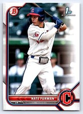 2022 1st Bowman Draft Paper #BD-182 Nate Furman Cleveland Guardians BASEBALL