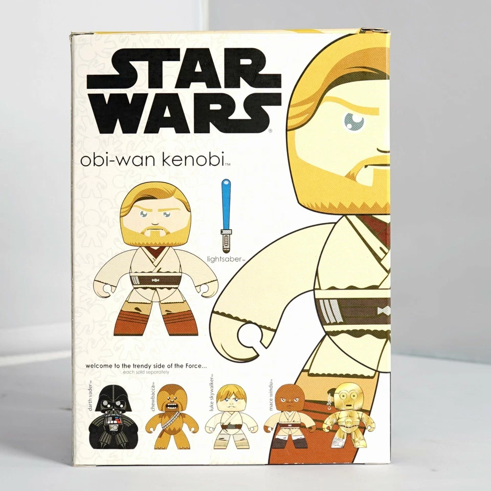 Figura de acción Star Wars Obi-Wan Kenobi Mighty Muggs Foto 3 de 3