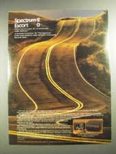 1983 Whistler Spectrum Radar Detector Ad - Spectrum 2 Escort 0