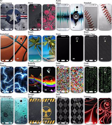 Any 1 Vinyl Decal/Skin for Samsung Galaxy S4 Mini Android - BOGO