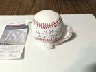 Denny McLain Signed 31-6, 1968 Inscribed Baseball Rawlings Official MLB, JSA COA