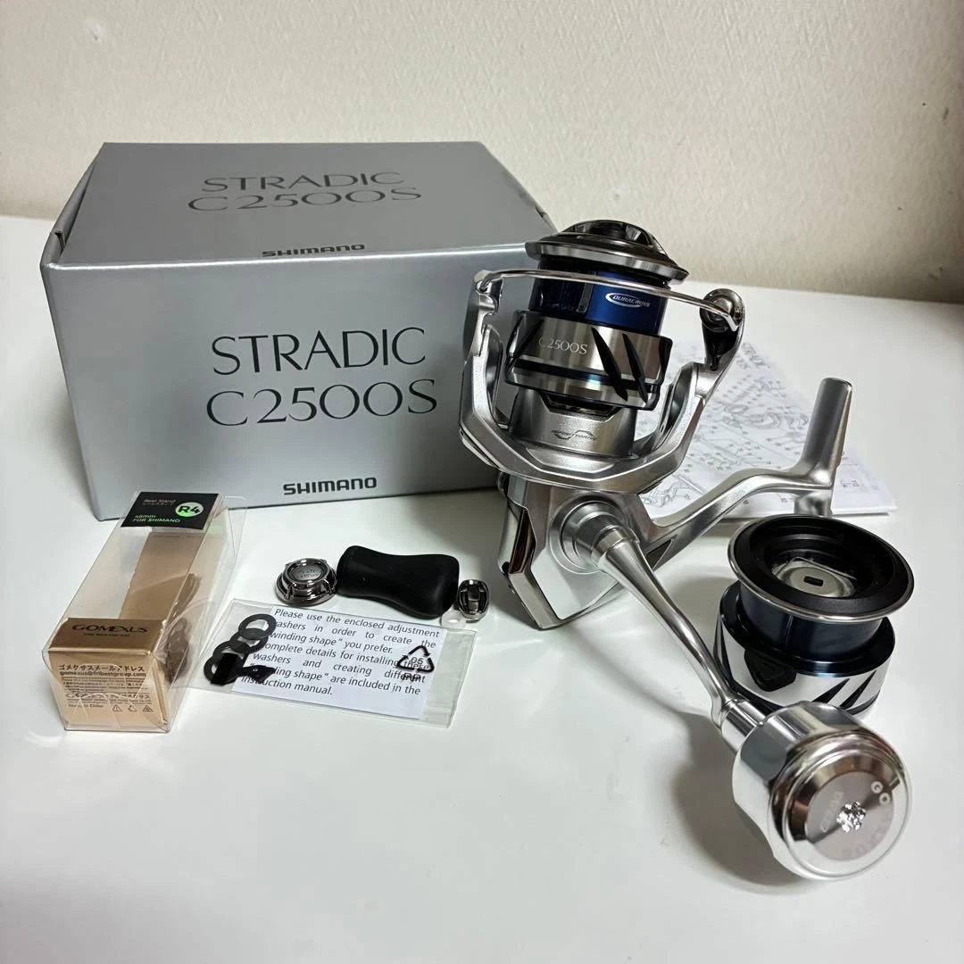 harga reel shimano stradic 2500fi CI4+ RA 2500, Black, red, Silver : Sports & Outdoors repellent coating and specially designed construction help prevent water penetration in key areas Shimano STC5000XGFM Stradic FM Spinning
