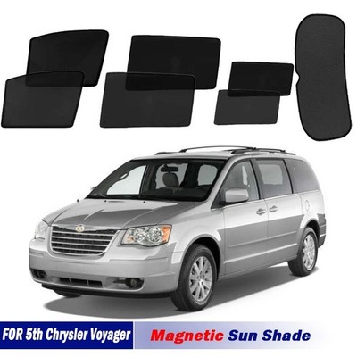 Magnetic Sun Shade For 5th Chrysler Grand Voyager minivan RT Dodge Grand Caravan
