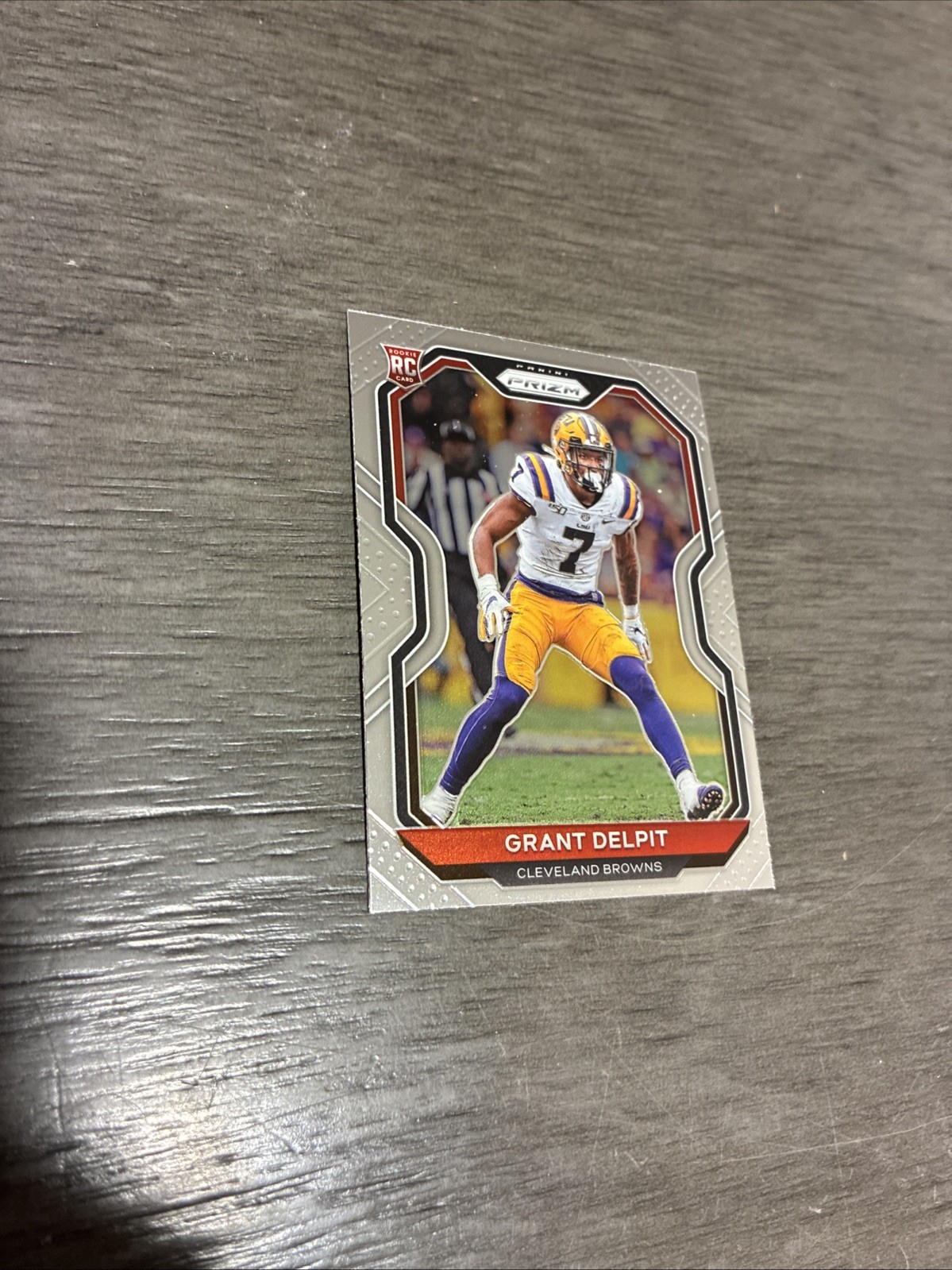 Grant Delpit Panini Prizm #318 Base