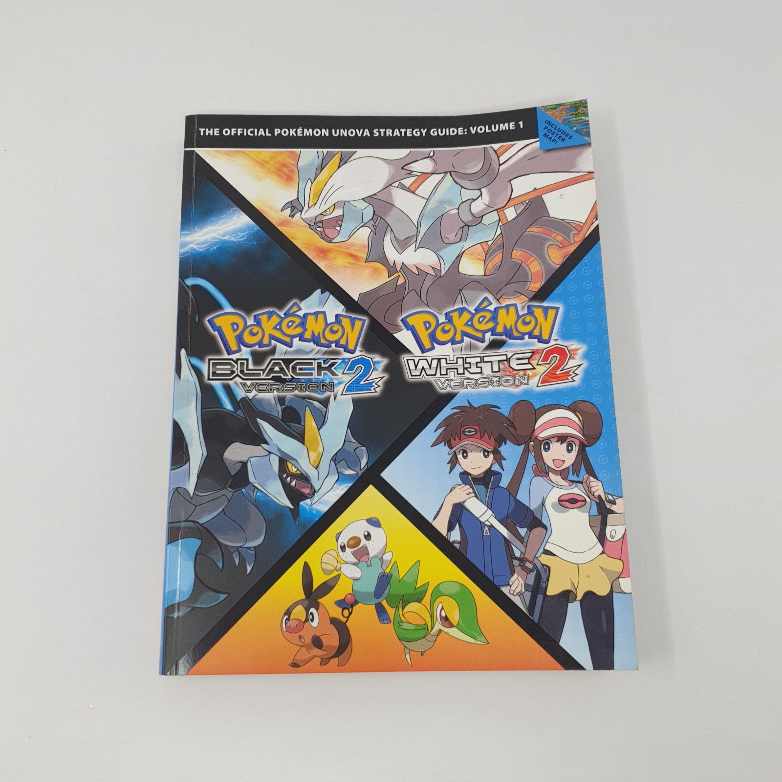 Pokemon Black 2 & White 2 Version Official Walkthrough Strategy Guide Book Unova