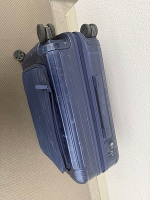Rimowa Cabin S Navy 4-wheels Carry Case Suitcase USED Junk | eBay