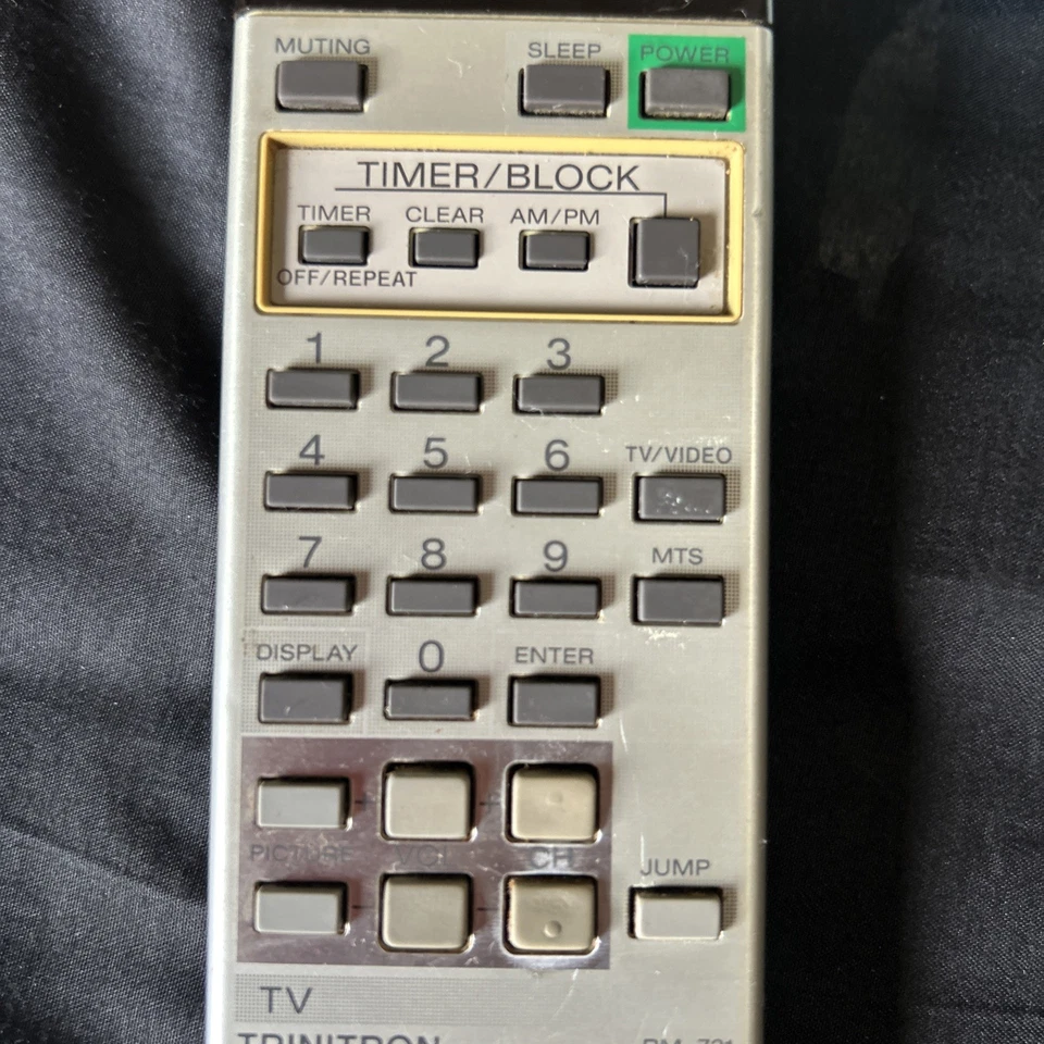 Telecomando Sony vintage RM-731 originale testato Trinitron - Immagine 3 di 4