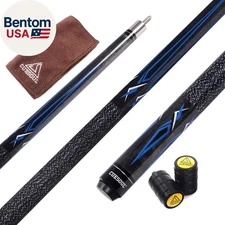 58 Inch 19Oz/20Oz Maple Billiard Stick Pool Cue Set 11.5Mm/13Mm Tip[Weight Adjus