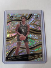 2021-22 Panini Revolution Rookies Fractal Day'Ron Sharpe #122 Rookie RC