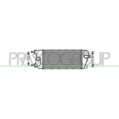 Intercooler Prasco FT124N002 élimine les pertes de puissance sur Fiat