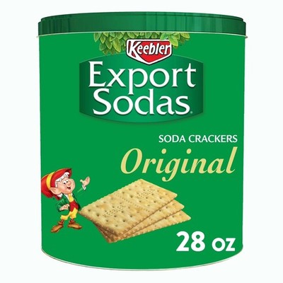 Original Soda Crackers Soup Crackers 28 oz Bulk Export Pack