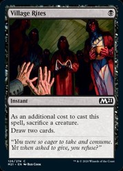 Village Rites 126/274 Core Set 2021 MTG
