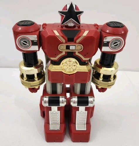 Power Rangers Zeo Red Battlezord Megazord Figure Deluxe DX Works Vintage 1996