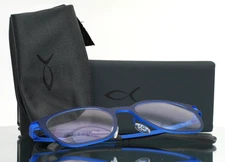 BLACKFIN BF1025 Seward 1608 Galaxy Blue Mens Square Eyeglasses 49-19-145