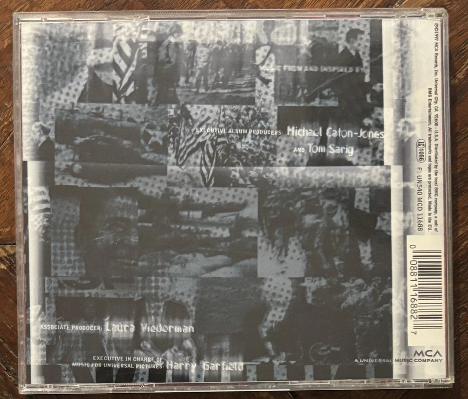 Der Schakal (The Jackal) OST (1997) - CD - MCA Records – MCD 11688 - NM - Bild 4 von 4