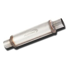 Exhaust Muffler Universal Stainless Steel Straight Through Design,Resonator
