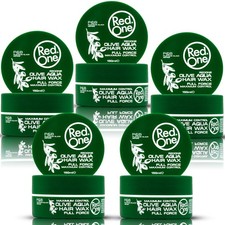 5X RedOne Olive Aqua Hair Gel Wax 150ml 5.07 fl oz Edge Control Braid Gel
