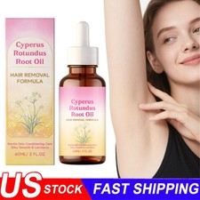 NEW Cyperus Rotundus Oil - 60ml Natural Cyperus Rotundus Oil For Hair Removal