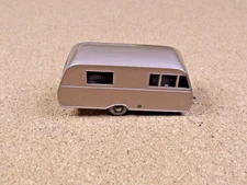 OLD VINTAGE LESNEY MATCHBOX # 23 BLUEBIRD DAUPHINE TRAILER GPW