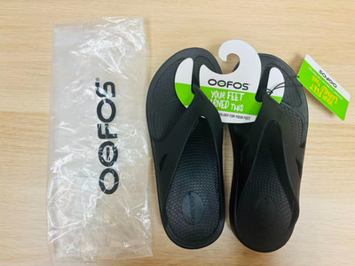 OOFOS Men/Women Arch Support Slide Sandals Non-Slip Lightweight Shower Pool Flip