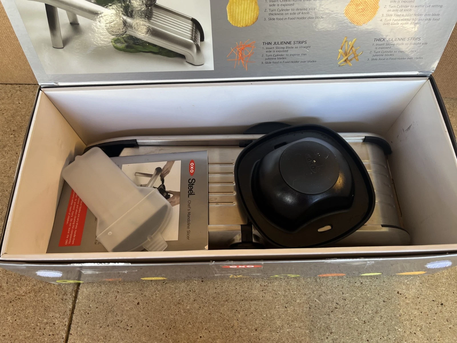 Oxo Steel Chefs Mandoline Slicer 3105300
Opens in a new window or tab