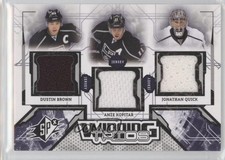 2013-14 SPx Winning Trios Anze Kopitar Jonathan Quick Dustin Brown #W3-LAK 0gg