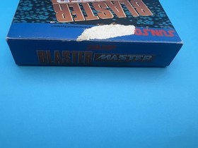 Blaster Master Empty Box for NES (back tearing/sticker damage)