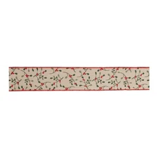 Melrose Holiday Berry Ribbon (Set of 2)