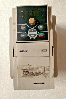 SUNFAR E310 power cutting frequency converter E310250007B 1.7kVA 1 PH 220V 50/60