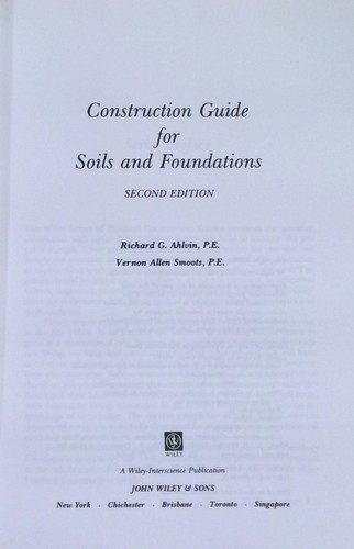 Construction Guide for Soils and Foundations - Picture 6 of 7