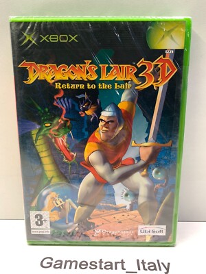 DRAGON'S LAIR 3D RETURN TO THE LAIR - XBOX - GAME NEW SEALED PAL - SEALED