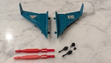 1989 Kenner Megaforce Backlash Air Assault Rapid Deployer Jet Weapons Parts Lot